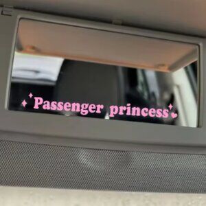 Passenger Princess Car Sticker Cute Car Mirror Sticker Princess Car Sticker
